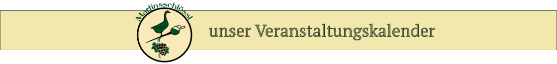 unser Veranstaltungskalender